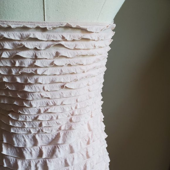 Express Strapless Overlay Layered Dress Medium - Picture 6 of 11